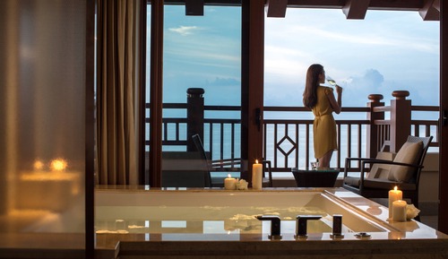 Habitación Club, 1 cama de matrimonio grande, vistas al mar