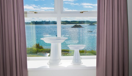 Habitación, vistas al mar