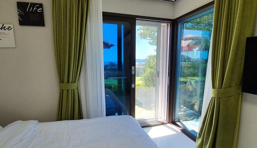 Habitación básica, cocina, vistas al mar (10 PY / Pets are allowed)