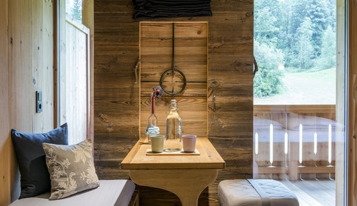 Habitación doble, balcón (woodenstyle)