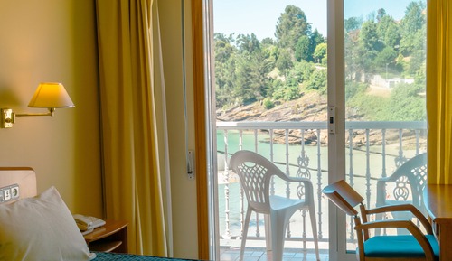 Habitación doble, vistas al mar
