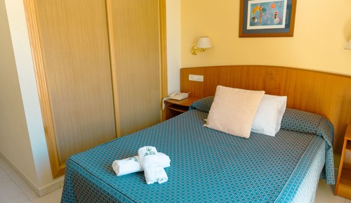 Habitación individual, vistas al jardín