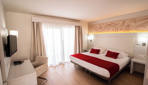 Suite junior, 1 cama de matrimonio grande con sofá cama, terraza