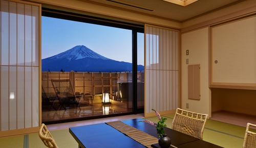Habitación tradicional, vistas a la montaña (Open Air Bath 60㎡)