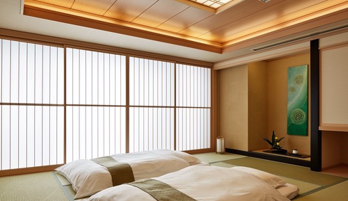Habitación Deluxe, vistas a la montaña (Japanese Western Style)