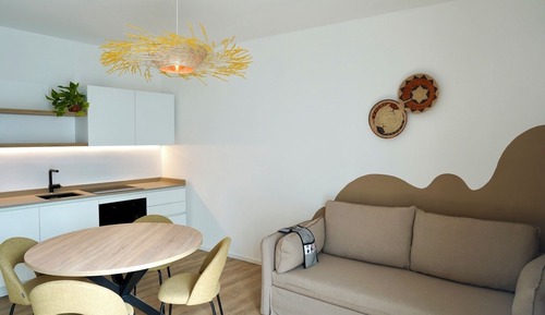 Apartamento City, 1 cama de matrimonio grande con sofá cama