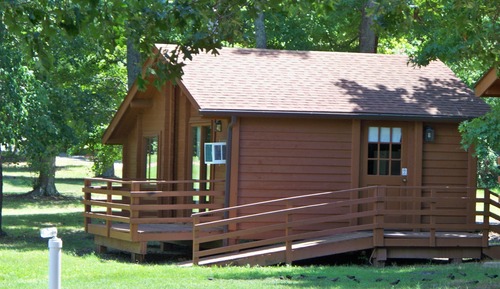 Cabaña Deluxe, 1 habitación, accesible para personas con discapacidad (Pets OK, Linens not included)