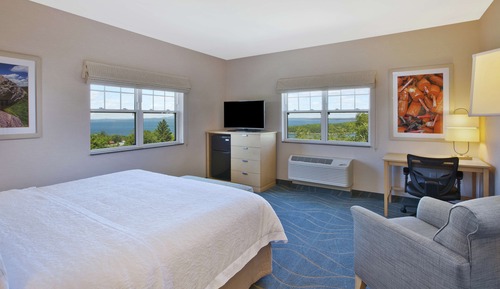 King, Habitación, frigorífico, vistas al mar