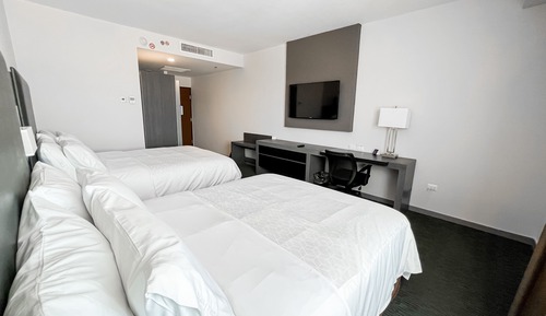 Habitación estándar, 2 camas de matrimonio