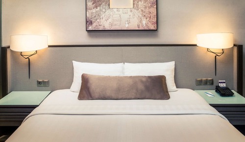 Habitación superior, 1 cama de matrimonio grande