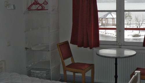 Habitación económica, vistas al lago