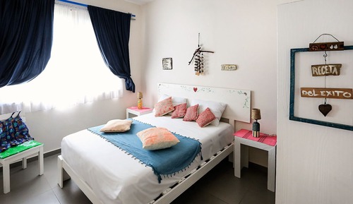 Apartamento estándar, 1 cama de matrimonio con sofá cama, vistas a la piscina