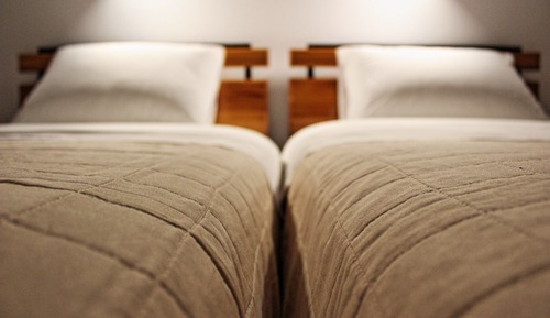 Habitación estándar con 2 camas individuales, planta baja