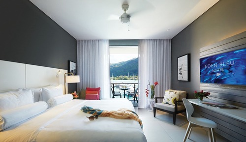 Habitación Deluxe, vistas al puerto deportivo