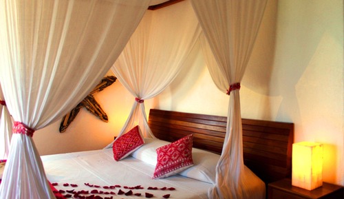 Habitación, 1 cama de matrimonio grande, vistas al mar