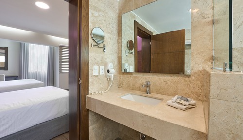 Habitación Deluxe doble, 2 camas dobles