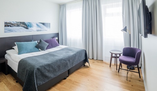 Habitación con 1 cama doble o 2 individuales