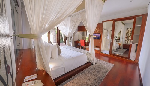 Villa, 1 cama de matrimonio grande
