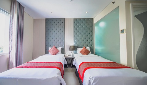 Habitación superior con 2 camas individuales (Fine Room Breakfast)