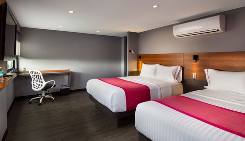 Habitación doble, 2 camas de matrimonio