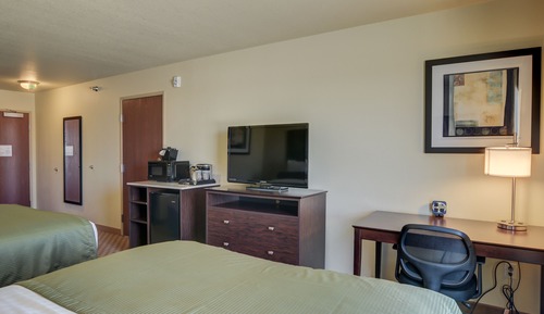 Habitación, 2 camas de matrimonio, no fumadores