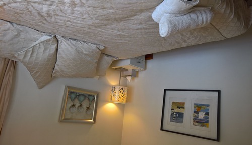 Habitación con 1 cama doble o 2 individuales, vistas al jardín