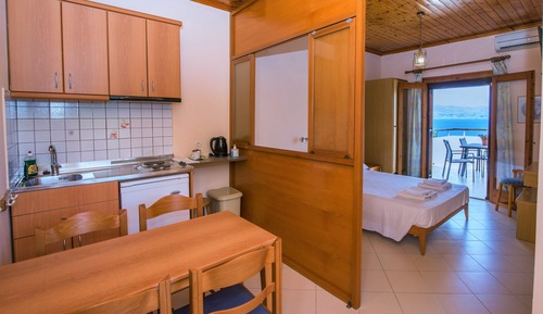 Apartamento, vistas al mar