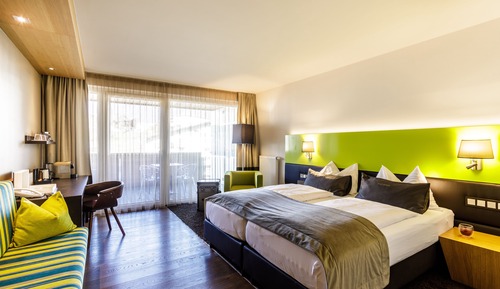 Habitación Premium con 1 cama doble o 2 individuales, balcón, vistas al río
