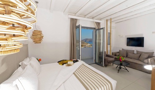 Suite junior, vistas al mar
