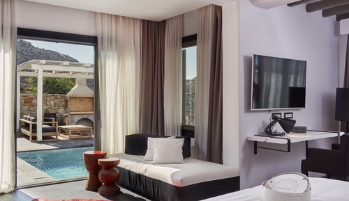 Suite Grand, piscina privada, vistas al mar (Mystique)