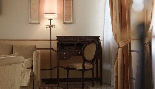 Suite estudio, vistas al jardín