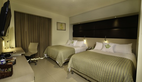 Habitación, 2 camas dobles, accesible para personas con discapacidad