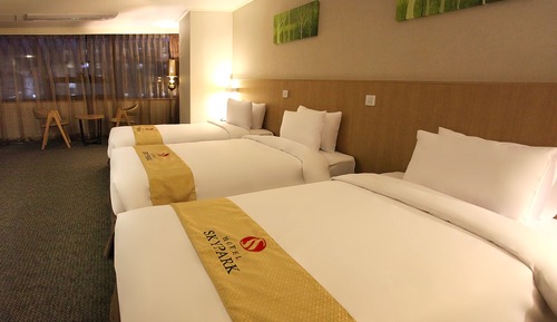 [Jeju Beer PKG] Triple Room + 1 can of beer + 2 Gamgyul Chips + Late Check out 1 hour