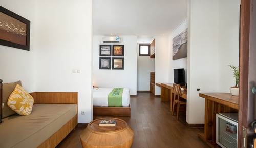 Habitación Deluxe, acceso a la piscina