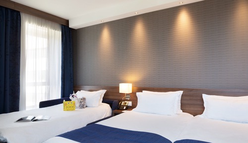 Habitación estándar, 1 cama de matrimonio grande con sofá cama
