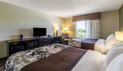 Habitación estándar, 2 camas de matrimonio, no fumadores
