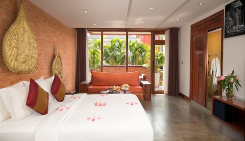 Suite Premier, balcón, vistas a la piscina (Suite, Lagoon View)