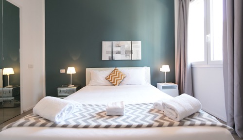 Apartamento Deluxe, 1 habitación, balcón (via Fara 30)