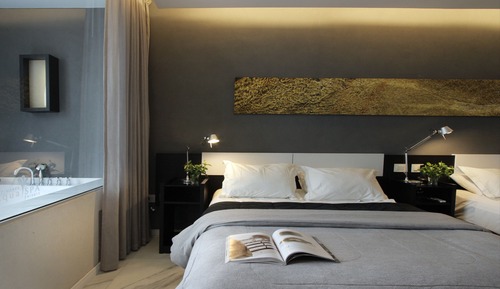 Habitación de lujo, bañera de hidromasaje