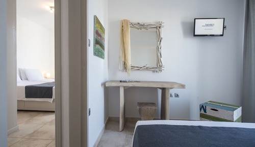 Suite familiar, 2 habitaciones, balcón, vistas al mar