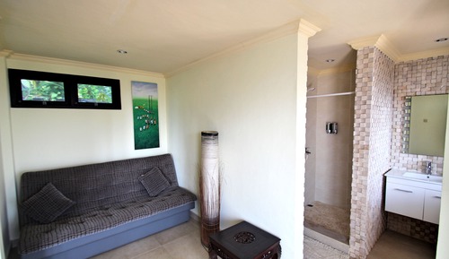 Habitación estándar doble, terraza, mirando al mar