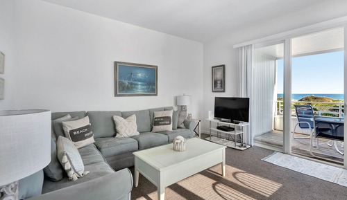 Apartamento, vistas al mar