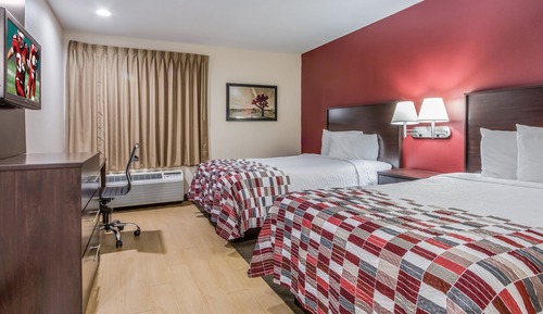 Habitación Deluxe, 2 camas de matrimonio, accesible para personas con discapacidad (Smoke Free)
