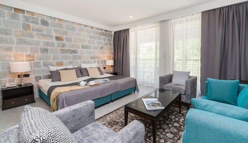 Suite junior, terraza, vistas al mar