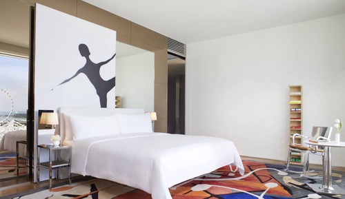 Suite ejecutiva, 1 cama doble, no fumadores, vistas a la bahía