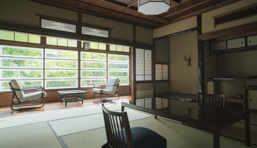 Habitación triple tradicional, vistas al río (Japanese-Style)
