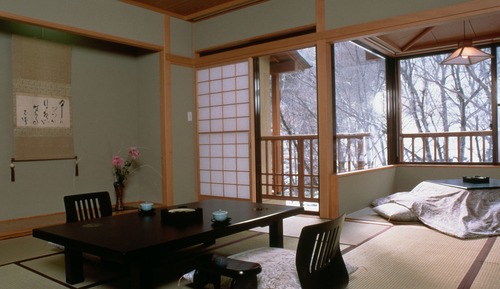 Habitación tradicional, no fumadores (Japanese Style Room with Balcony)