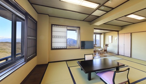 Habitación tradicional, no fumadores, vistas a la montaña (Japanese Style, 12 tatami)