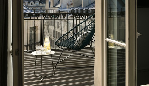 Habitación clásica, terraza