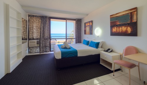 Habitación superior, 1 cama de matrimonio, vistas al mar